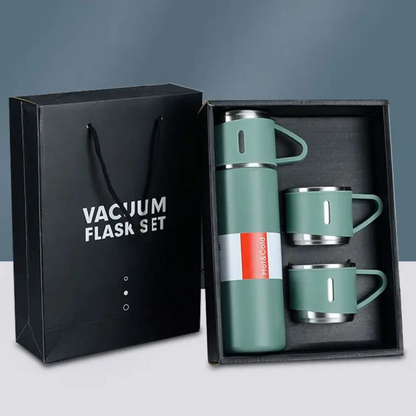 Stainless Steel Insulated Thermos Bottle - 500ML